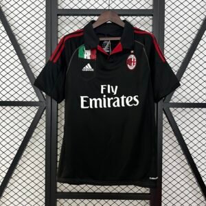 Camiseta retro negra AC Milan 2012-2013