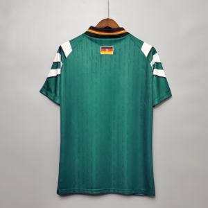 Camiseta retro verde Alemania 1996 dorsal