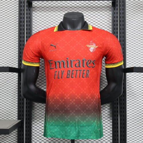 Camiseta roja AC Milan 2025-2026