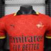 Camiseta roja AC Milan 2025-2026 cuello