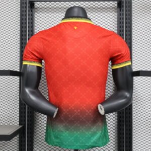 Camiseta roja AC Milan 2025-2026 dorsal