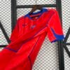 Camiseta roja Paris Saint Germain 2025-2026 lateral