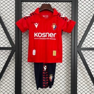 Conjunto niño Osasuna roja 2025-2026}