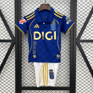 Conjunto niño Real Oviedo 2025-2026 azul