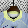 Conjunto niño celeste FC Barcelona 2025-2026 cuello