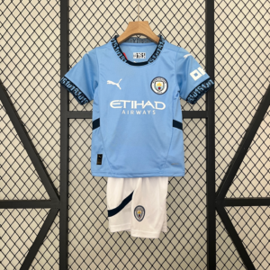 Conjunto niño celeste Manchester City 2024-2025