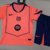 Conjunto niño naranja fc barcelona 2025-2026