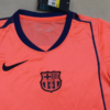 Conjunto niño naranja fc barcelona 2025-2026 cuello