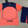 Conjunto niño naranja fc barcelona 2025-2026 dorsal