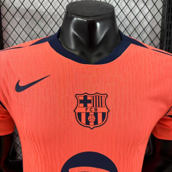 Camiseta FC Barcelona 2025-2026 naranja cuello