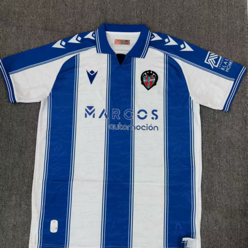 Camiseta Levante azul-blanco 2025-2026