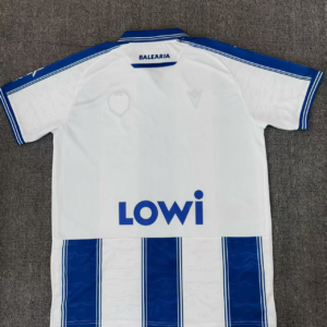 Camiseta Levante azul-blanco 2025-2026 dorsal
