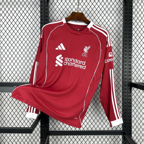Camiseta Liverpool manga larga 2025-2026
