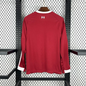 Camiseta Liverpool manga larga 2025-2026 dorsal
