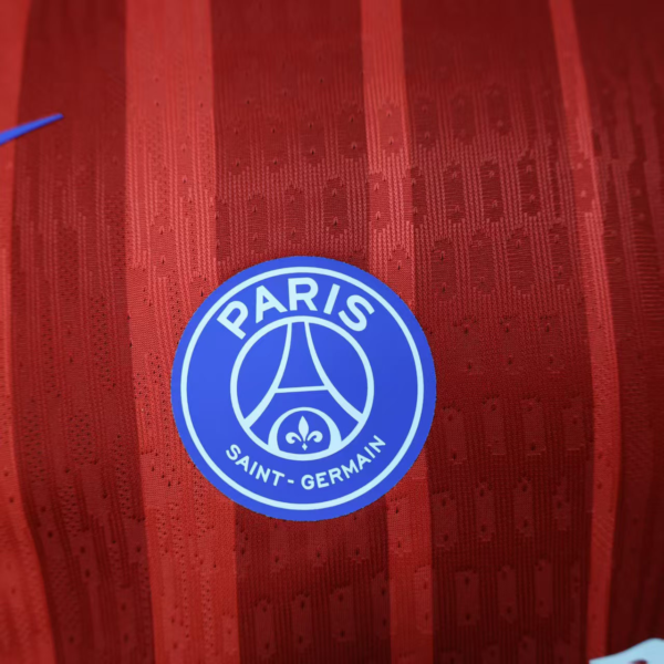 Camiseta Paris Saint Germain roja 2025-2026 escudo