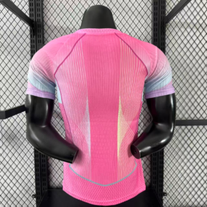 Camiseta Paris Saint Germain rosa 2025-2026 dorsal