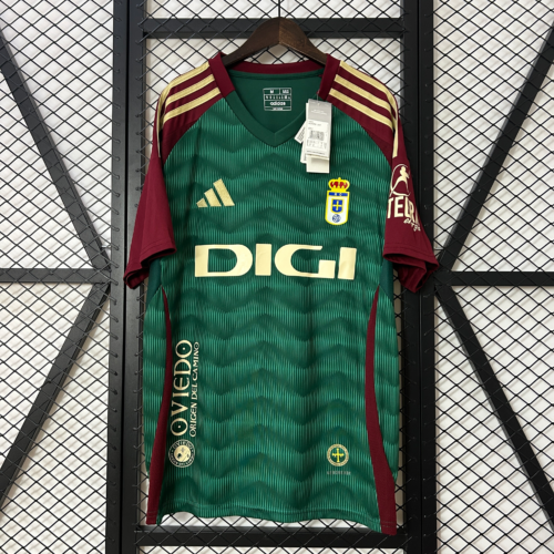 Camiseta Real Oviedo 2024-2025 Verde