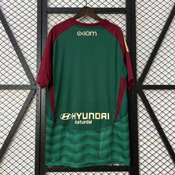 Camiseta Real Oviedo 2024-2025 Verde dorsal