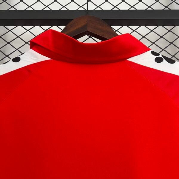 Camiseta Retro Real Oviedo 1990-1991 Roja cuello posterior