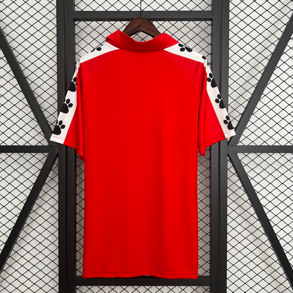 Camiseta Retro Real Oviedo 1990-1991 Roja dorsal