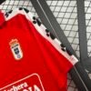 Camiseta Retro Real Oviedo 1990-1991 Roja escudo