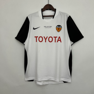 Camiseta Retro Valencia CF 2003-2004 Blanca