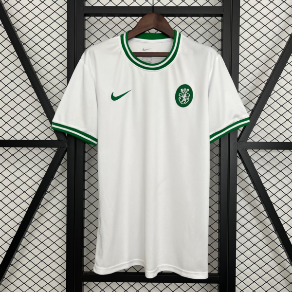 Camiseta Sporting Lisboa blanca 2025-2026