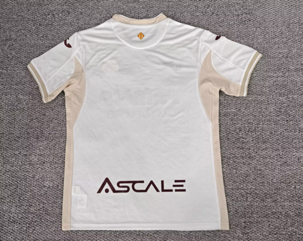 Camiseta Villarreal beige 2025-2026 dorsal