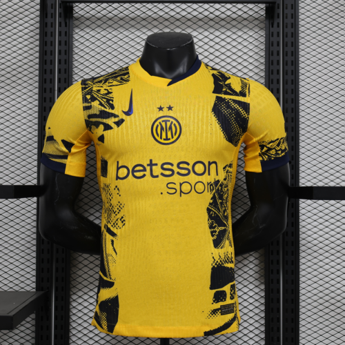 Camiseta amarilla Inter Milan 2024-2025