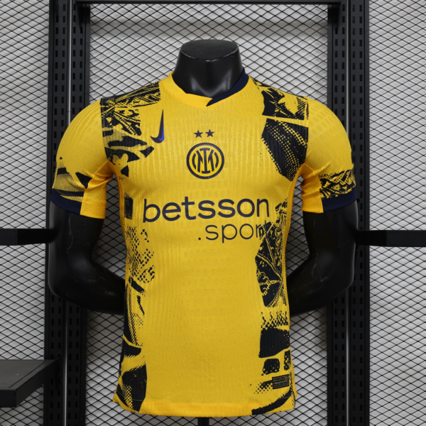Camiseta amarilla Inter Milan 2024-2025