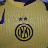 Camiseta amarilla Inter Milan 2024-2025 escudo