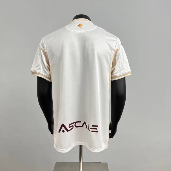 Camiseta beige Villareal 2025-2026 dorsal