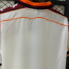 Camiseta blanca AS Roma 1998-1999 cuello anterior