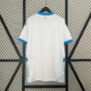 Camiseta blanca Olympique Marsella 2024-2025 dorsal