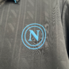 Camiseta negra Napoli 2025-2026 escudo