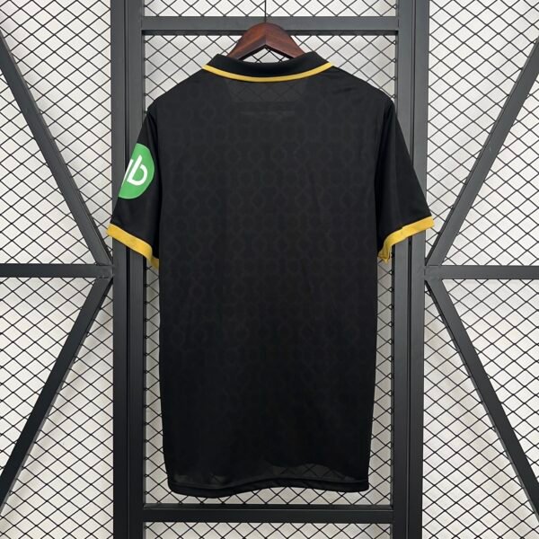 Camiseta negra West Ham 2025-2026 dorsal