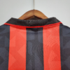 Camiseta retro AC Milan 1993-1994 cuello anterior