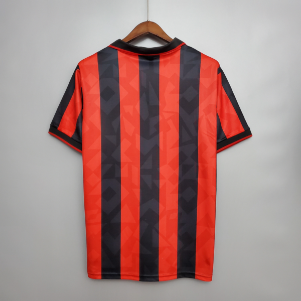 Camiseta retro AC Milan 1993-1994 dorsal
