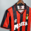 Camiseta retro AC Milan 1993-1994 hombro
