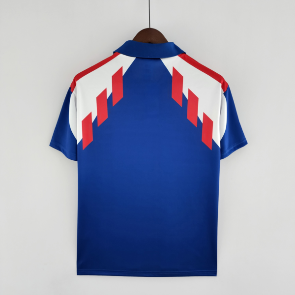 Camiseta retro Francia Éric Cantona 1988-1990 dorsal