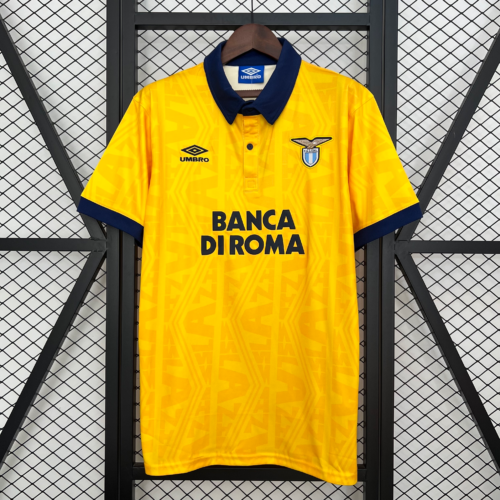 Camiseta retro amarilla Lazio 1992-1994