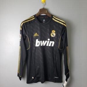 Camiseta retro negra Real Madrid manga larga 2012-2013