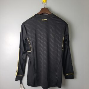 Camiseta retro negra Real Madrid manga larga 2012-2013 dorsal