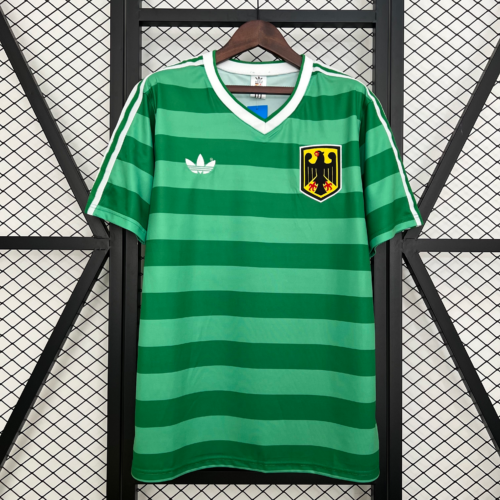 Camiseta retro verde Alemania 1984