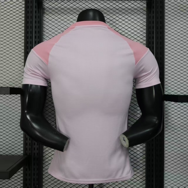 Camiseta rosa Arsenal 2025-2026 dorsal