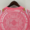 Camiseta rosa Italia 2023-2024 cuello anterior