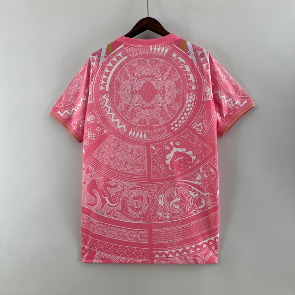 Camiseta rosa Italia 2023-2024 dorsal