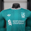 Camiseta verde Liverpool manga larga 2025-2026 cuello