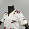 Conjunto niño Arsenal blanco 2025-2026 manga