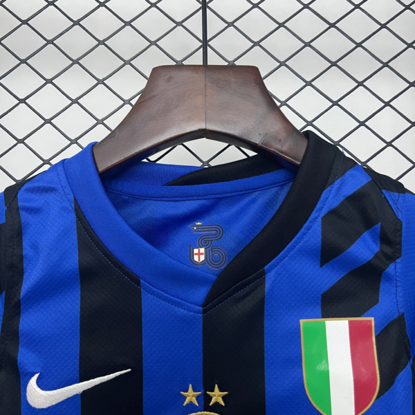 Conjunto niño Lautaro Inter Milan 2024-2025 cuello